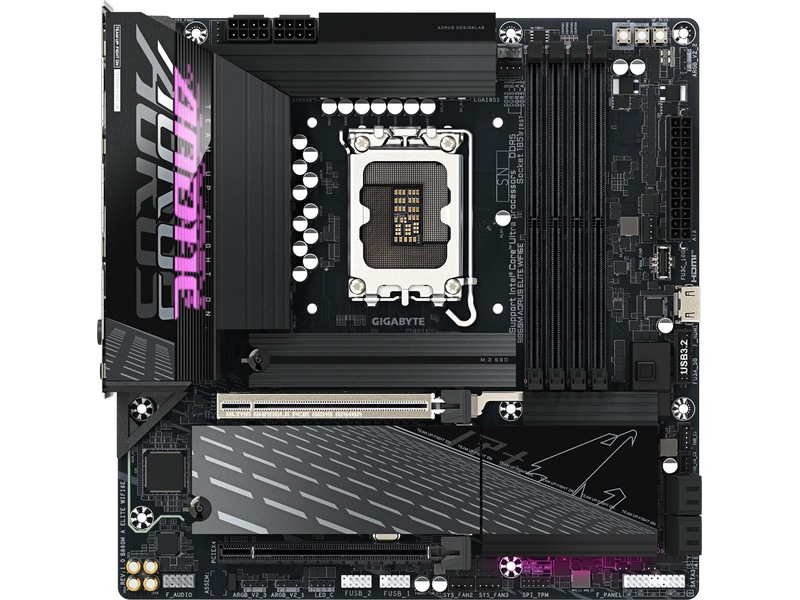 Gigabyte B860M AORUS ELITE WIFI6E bundkort Intel Socket