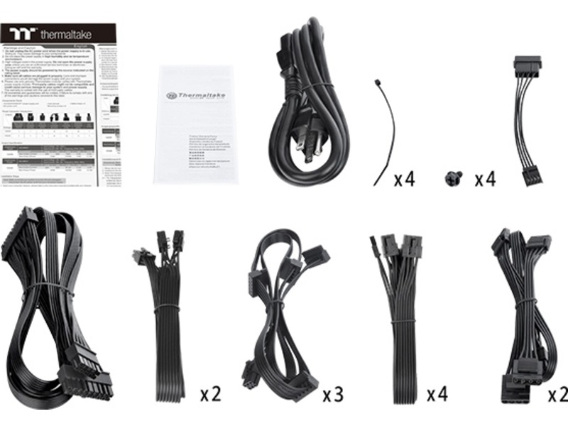 Thermaltake Toughpower PF1 strømforsyning 1200W platinum Strømforsyninger
