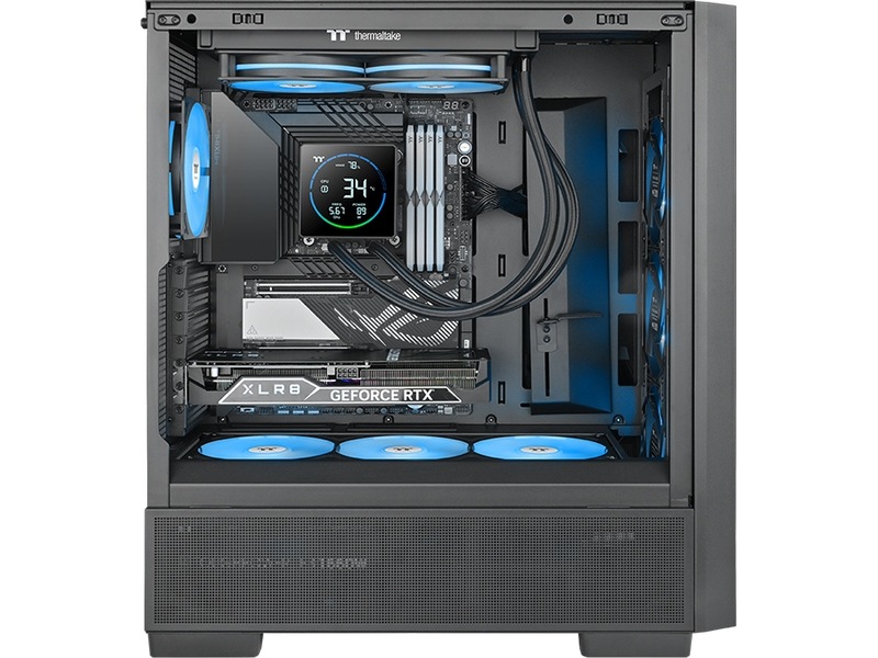 Thermaltake TH240-S V3 ARGB Sync Alt-i-en Køler (sort) CPU - Vandkøling