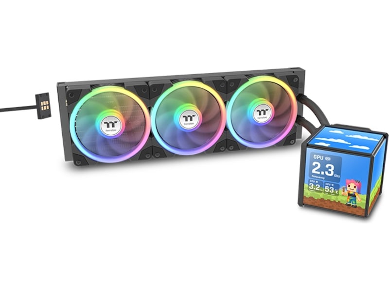 Thermaltake Minecube 360 Ultra ARGB Sync AIO Køler (sort) CPU - Vandkøling