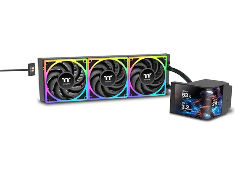 Thermaltake MAGCurve 360 Ultra all-in-one køler (sort) CPU - Vandkøling