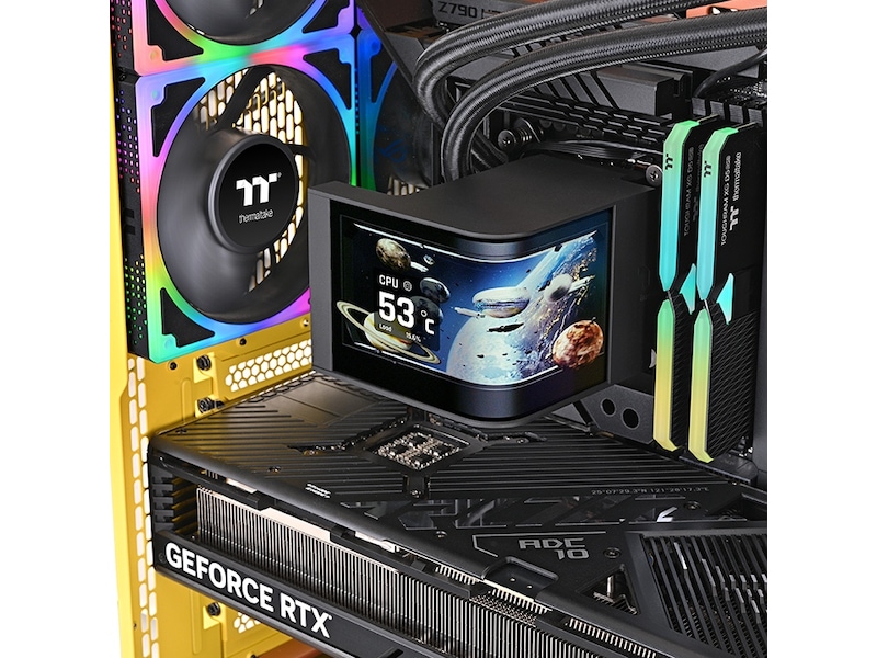 Thermaltake MAGCurve 360 Ultra all-in-one køler (sort) CPU - Vandkøling