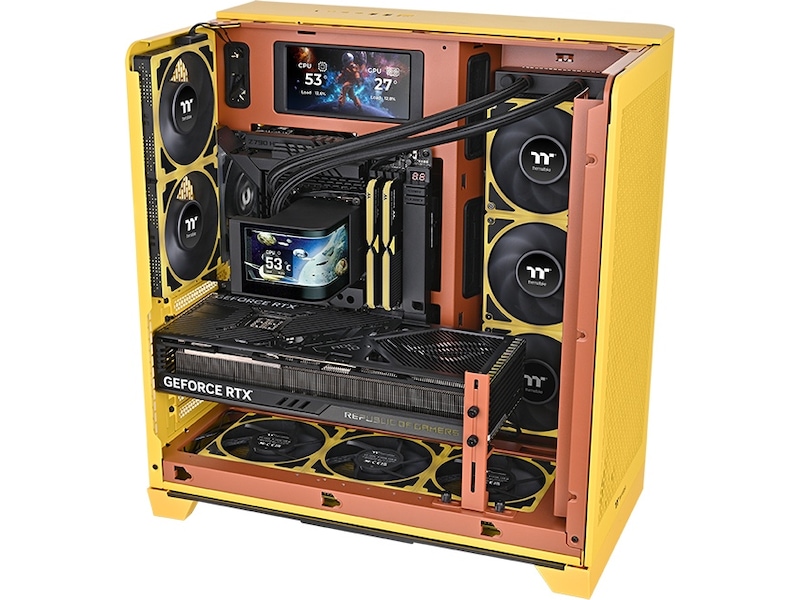 Thermaltake MAGCurve 360 Ultra all-in-one køler (sort) CPU - Vandkøling