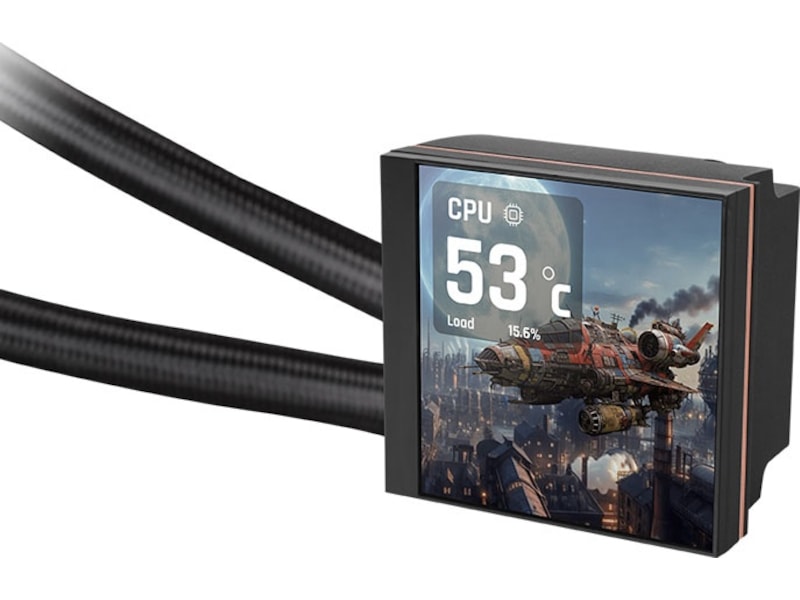 Thermaltake MAGFloe 360 Ultra ARGB AIO Køler (sort) CPU - Vandkøling