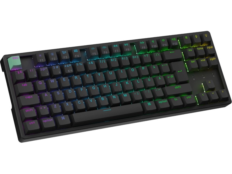 Keychron K8 HE Trådløst Gamingtastatur (sort) Gamingkeyboard