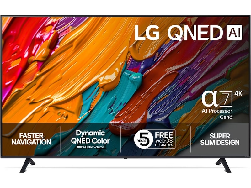 LG 75'' QNED7E AI 4k Smart TV 75QNED7EA6B (2025) 70 - 79 tommer TV