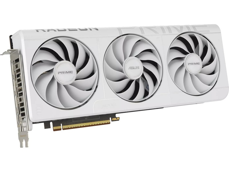 Asus Prime Radeon RX 9070 XT OC (hvid) Grafikkort