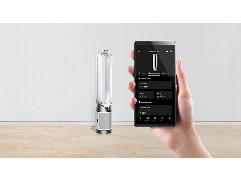 Dyson Cool PC1 luftrenser og ventilator (hvid) Luftrensere