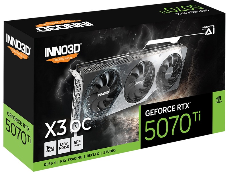 INNO3D GeForce RTX 5070 Ti X3 OC Grafikkort