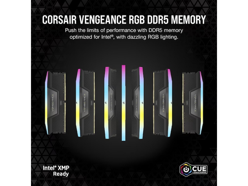 Corsair Vengeance RGB DDR5 6000MHz 32GB Hukommelse (RAM)