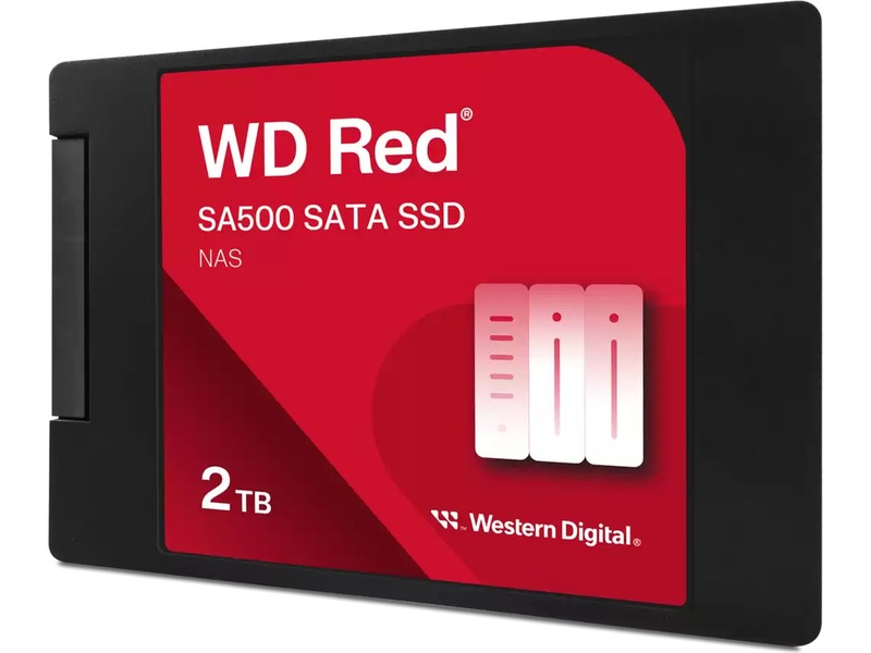 WD Red SA500 NAS SSD 2TB Harddisk 2,5