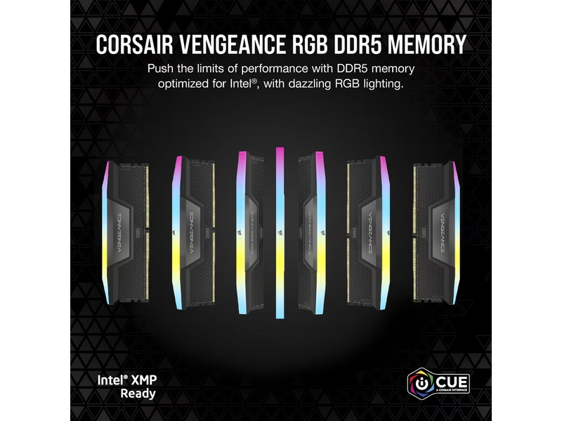Corsair Vengeance RGB DDR5 6000MHz 32GB Hukommelse (RAM)
