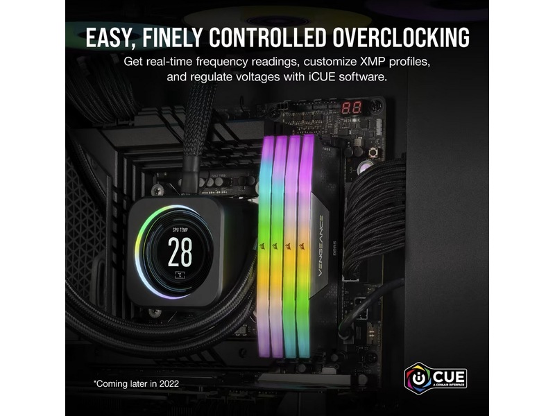 Corsair Vengeance RGB DDR5 6000MHz 32GB Hukommelse (RAM)