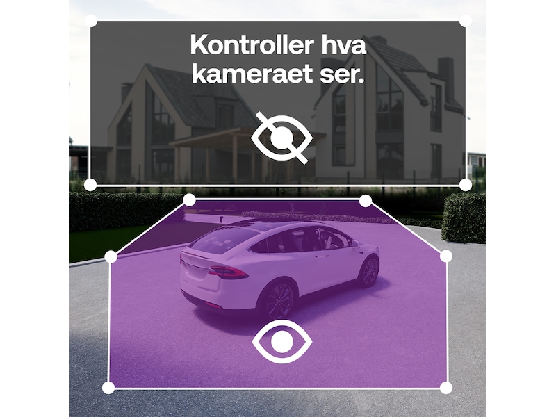 Arlo Essential 3 2K udendørs overvågningskamera 2-pack + solcellepanel Overvågningskameraer