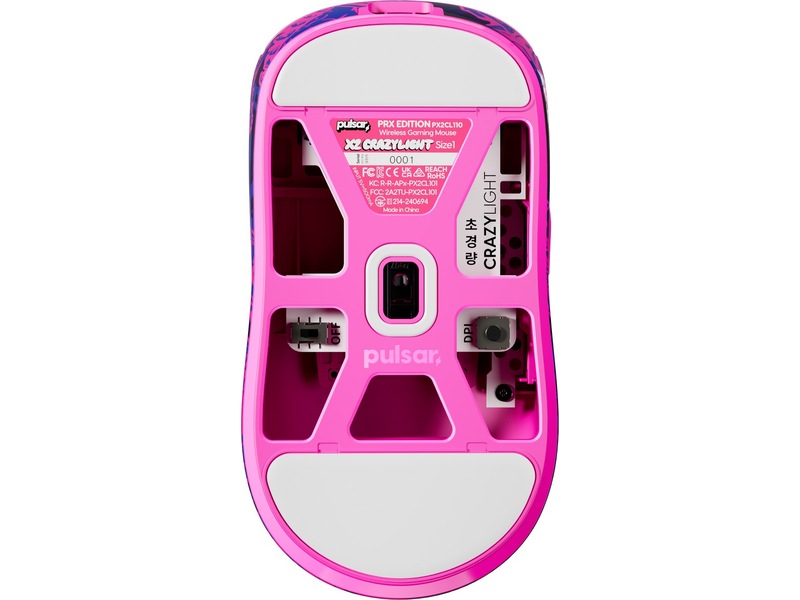 Pulsar X2 CRAZYLIGHT mini trådløs gamingmus PRX Edition Gamingmus