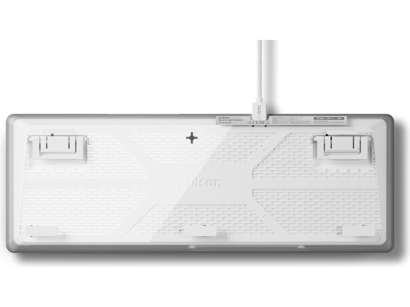 Pulsar PCMK 3 gamingtastatur HE TKL ISO (hvid) Gamingkeyboard