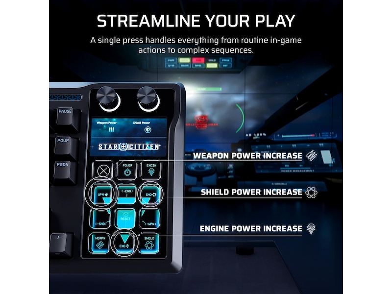 Corsair GALLEON 100 SD mekanisk gamingtastatur RGB Gamingkeyboard