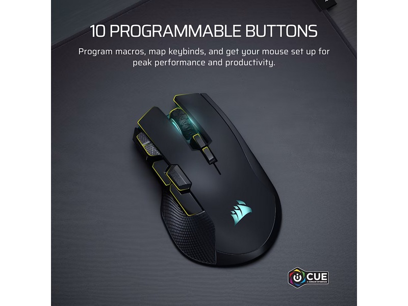 Corsair Ironclaw gamingmus trådløs SE Gamingmus