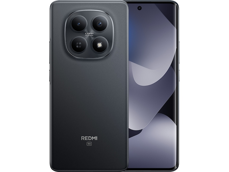 Xiaomi Redmi Note 15 5G 128GB (sort) Mobiltelefoner