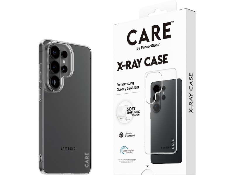 PanzerGlass CARE Galaxy S26 Ultra X-Ray cover (gennemsigtig) Mobilcover