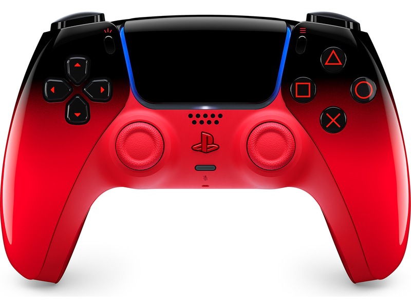 PlayStation 5 DualSense Kontroller (Techno Red) Tilbehør til spilkonsoller