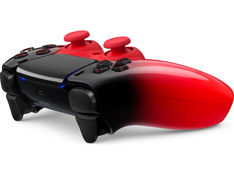 PlayStation 5 DualSense Kontroller (Techno Red) Tilbehør til spilkonsoller