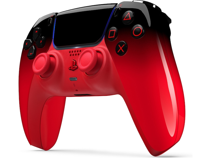 PlayStation 5 DualSense Kontroller (Techno Red) Tilbehør til spilkonsoller