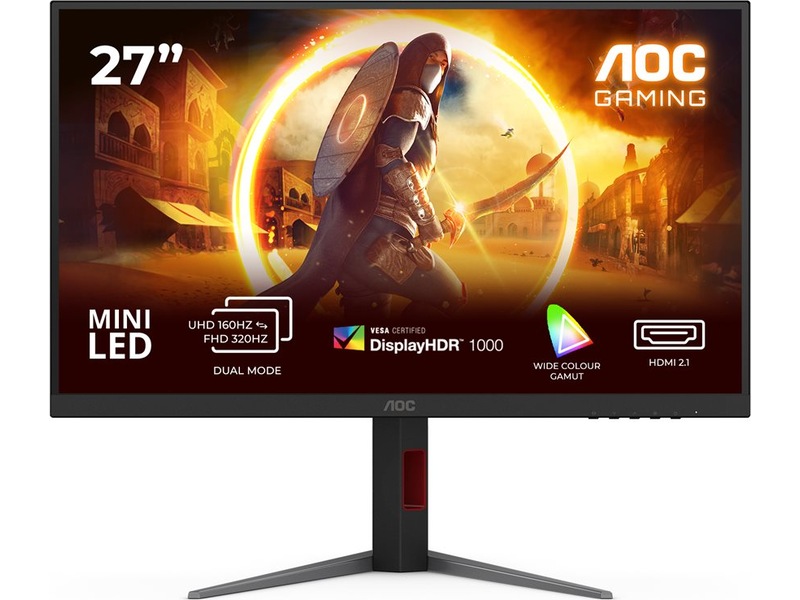 AOC 27" 4K gamingskærm U27G4XM Gamingskærme