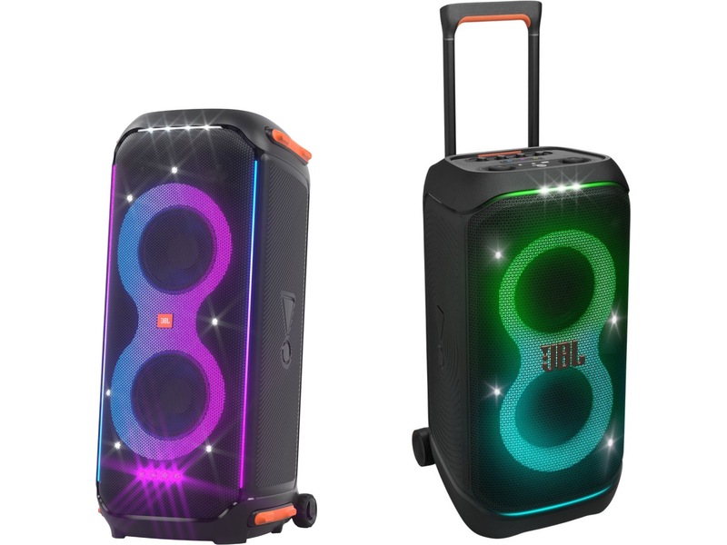 JBL Partybox STAGE 320 kraftig partyhøjttaler (sort) + JBL Partybox 710 Trådløs / Bluetooth højttaler