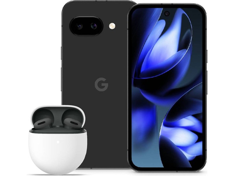 Google Pixel 9a 128GB (obsidian) + Buds 2a Mobiltelefoner