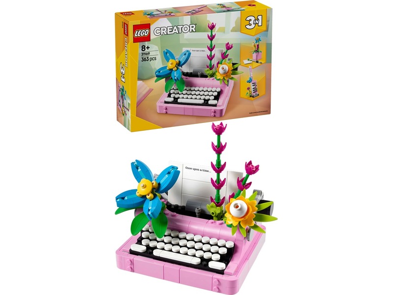 LEGO Creator 31169 skrivemaskine med blomster LEGO