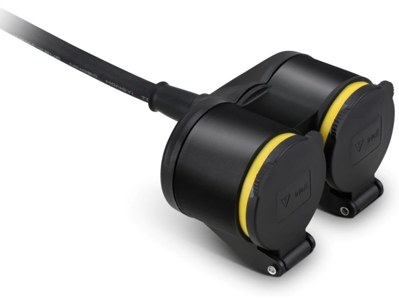 Andersson ECO 3.0 dobbelt forlængerledning 5 m 2-pak Forlængerkabel & strømskinne