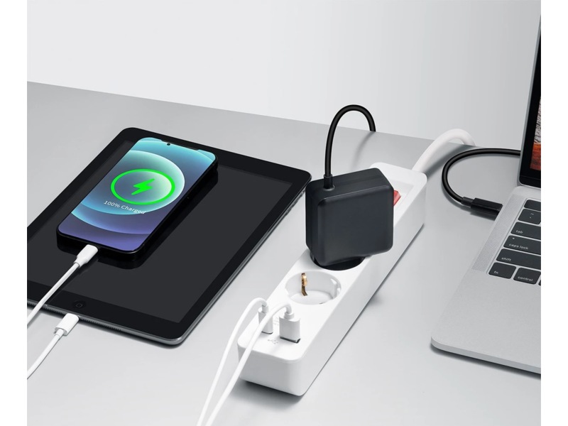 Andersson strømfordeler 3x udtag og 2x USB 1,5m 2pk (hvid) Forlængerkabel & strømskinne