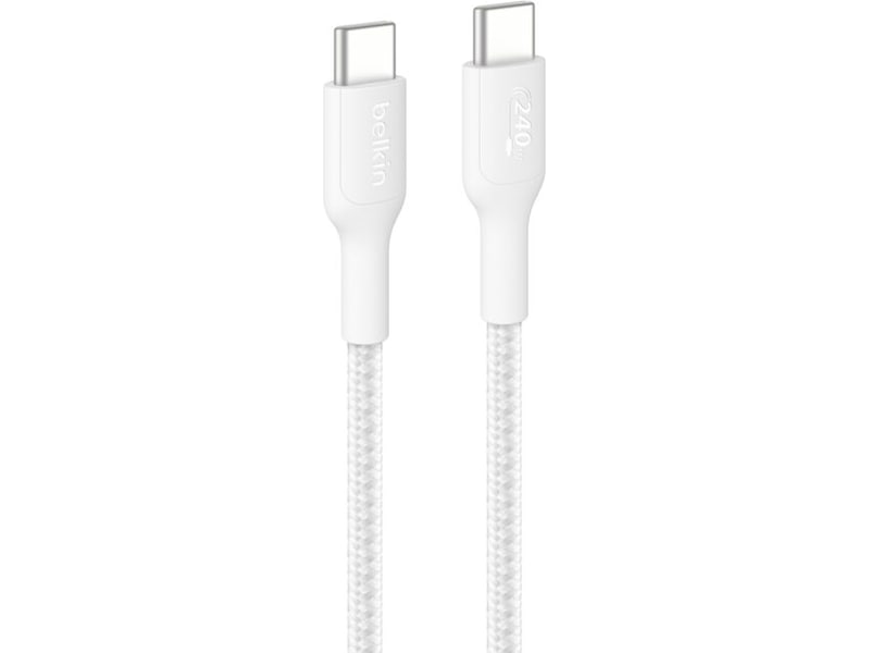 Belkin vægoplader 67W dobbelt USB-C PD GaN (hvid) Mobilopladere