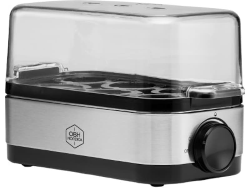 OBH Nordica Perfect Eggs Steel æggekoger 1-6 æg 6731 Mad- & dampkogere
