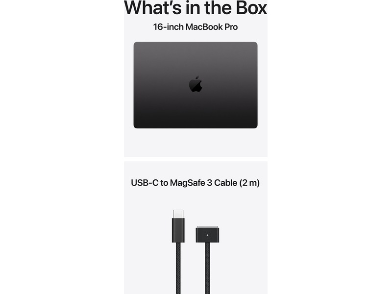 MacBook Pro 16 M5 Max (2026) 2TB (space black) PC - Bærbar / laptop