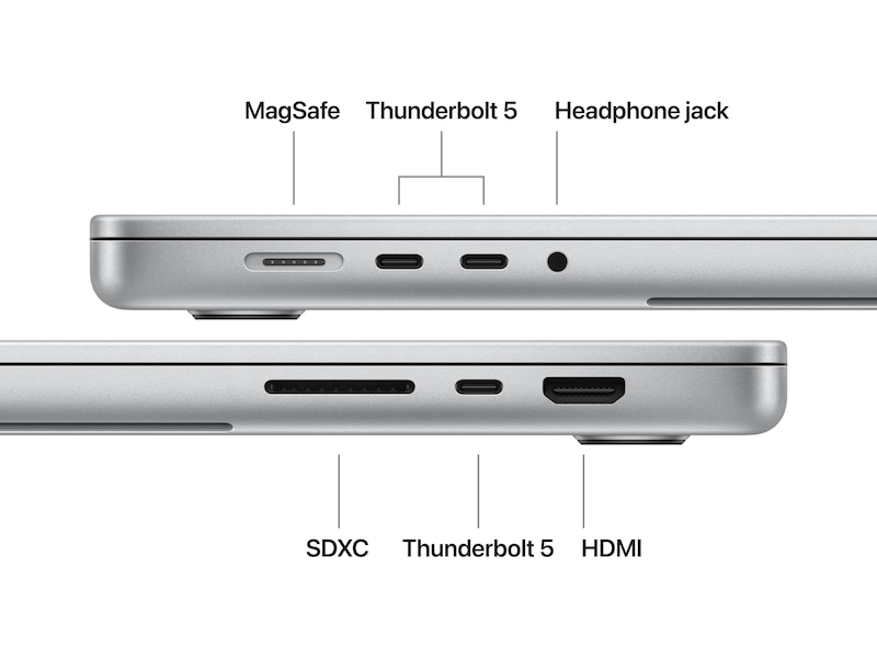 MacBook Pro 16 M5 Pro (2026) 1TB (sølv) PC - Bærbar / laptop