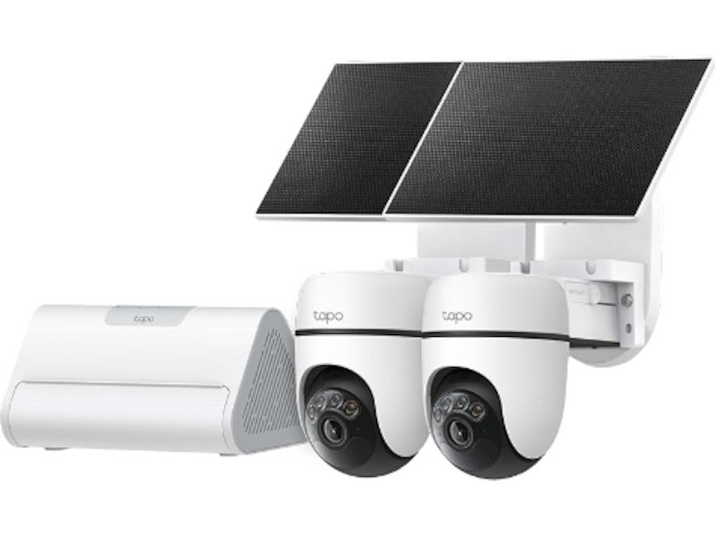 TP-Link Tapo HB112 Solar Cam 2K Pan/Tilt (2-Cam Kit) Overvågningskameraer