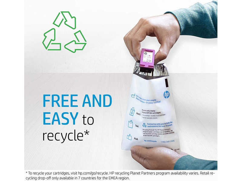 HP Blæk 62 Sort Blækpatroner