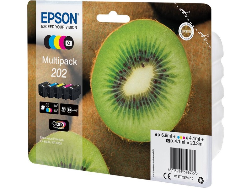 Epson 202 Multipack (5clr) Blækpatroner