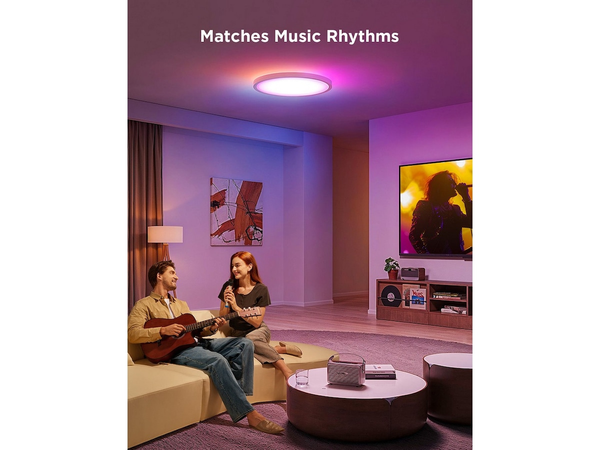 Govee Rund Smart Loftlampe 30cm Loftlampe