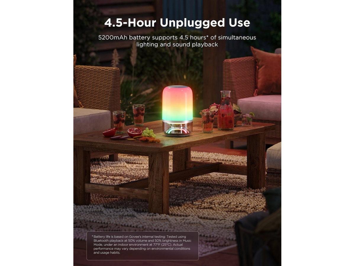 Govee Table Lamp 2 Pro x Sound by JBL Bordlampe