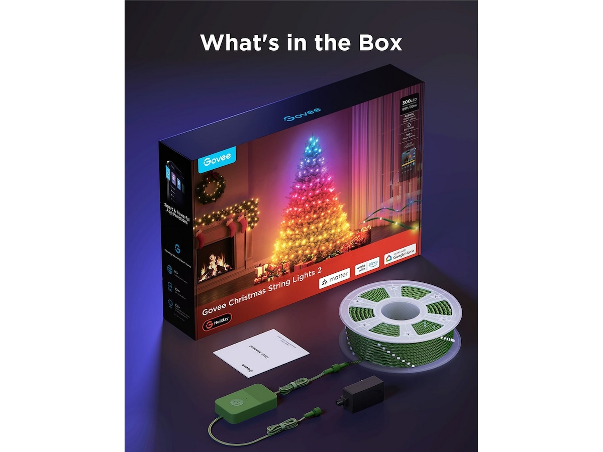 Govee Christmas String Lights 2 30M Lyskæder