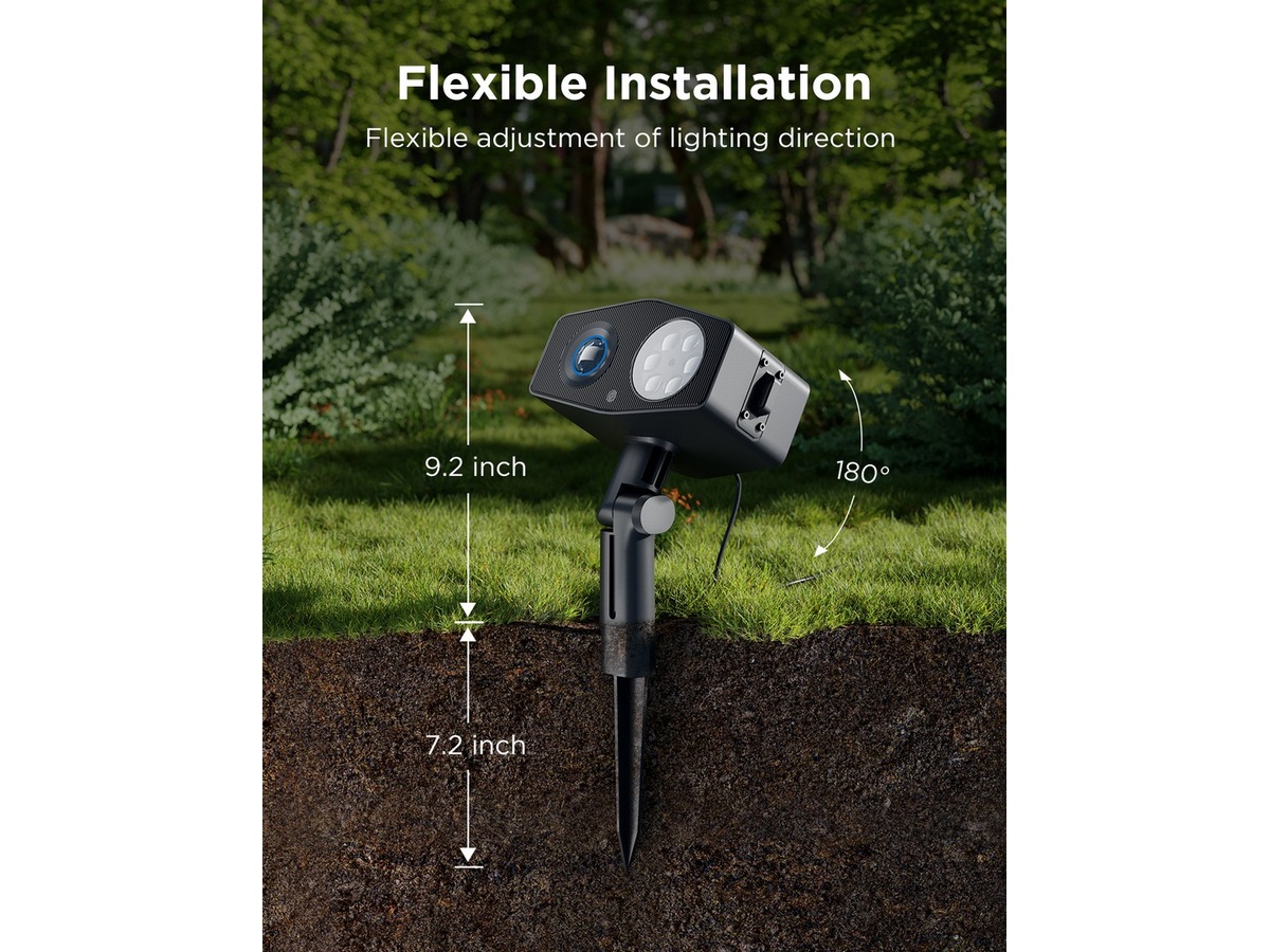 Govee udendørs dekoration projektorlys Led strips & underholdning