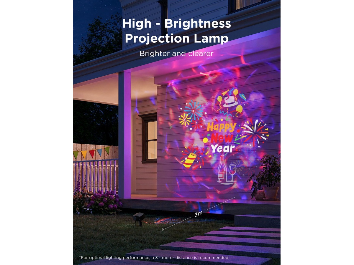 Govee udendørs dekoration projektorlys Led strips & underholdning