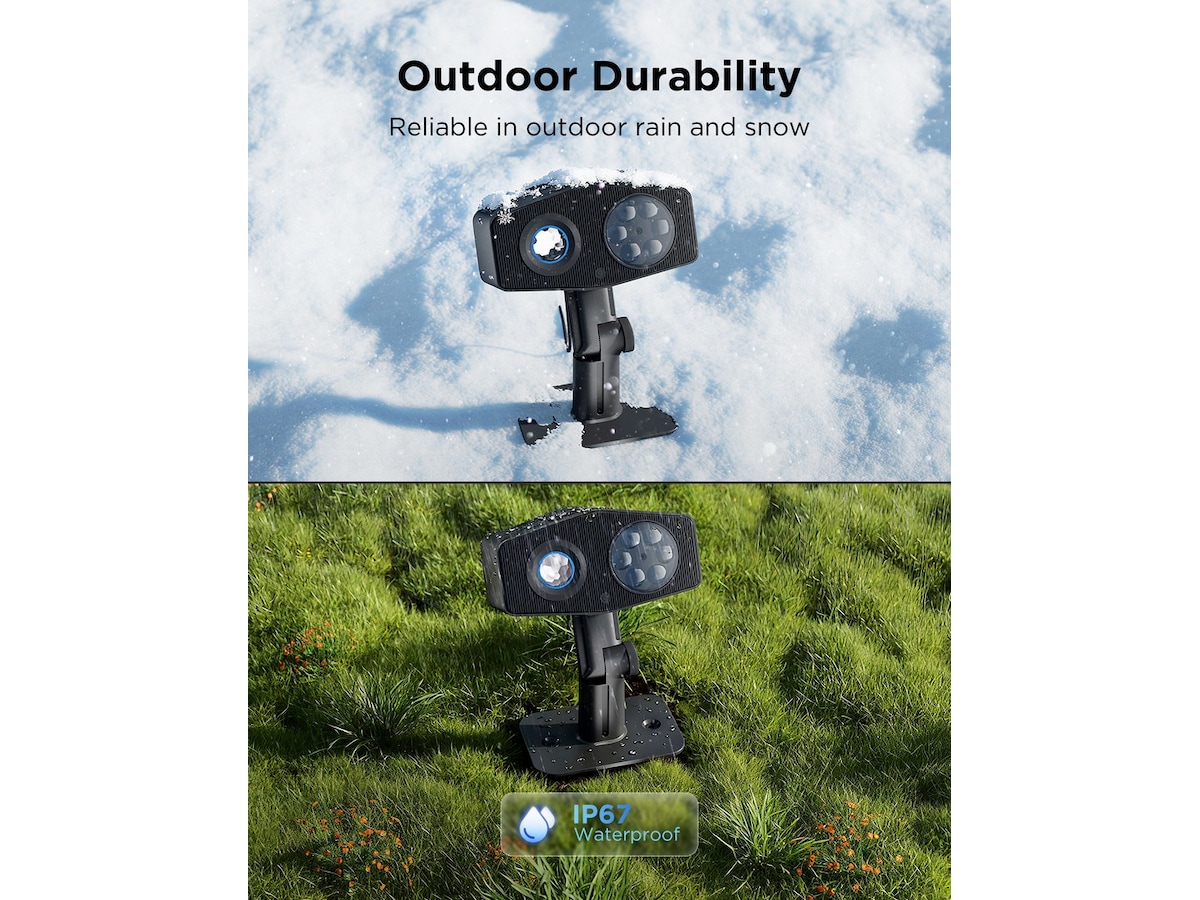 Govee udendørs dekoration projektorlys Led strips & underholdning