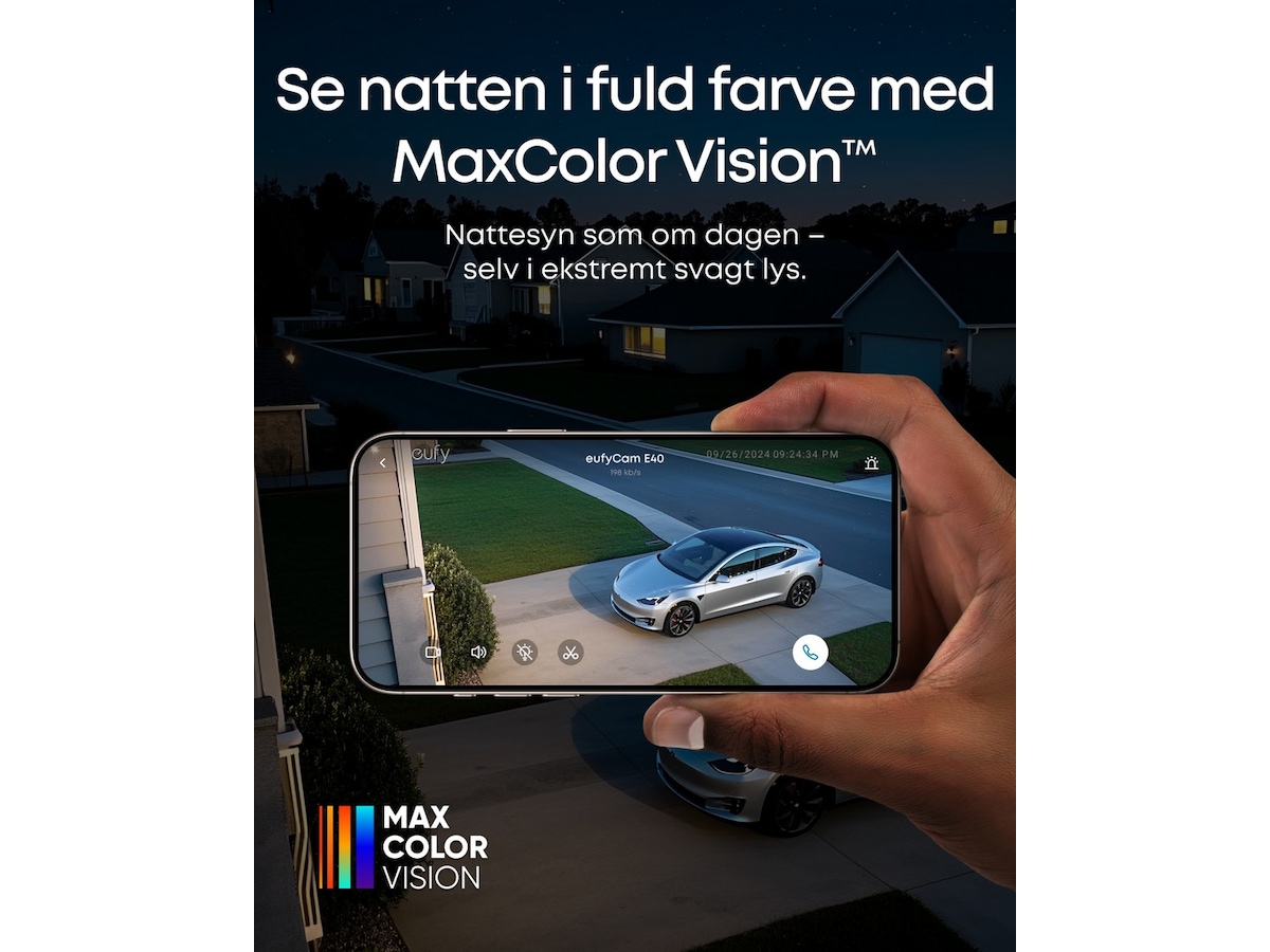 Eufy EufyCam 2x E40 sikkerhedskamera (HomeBase S380) Overvågningskameraer