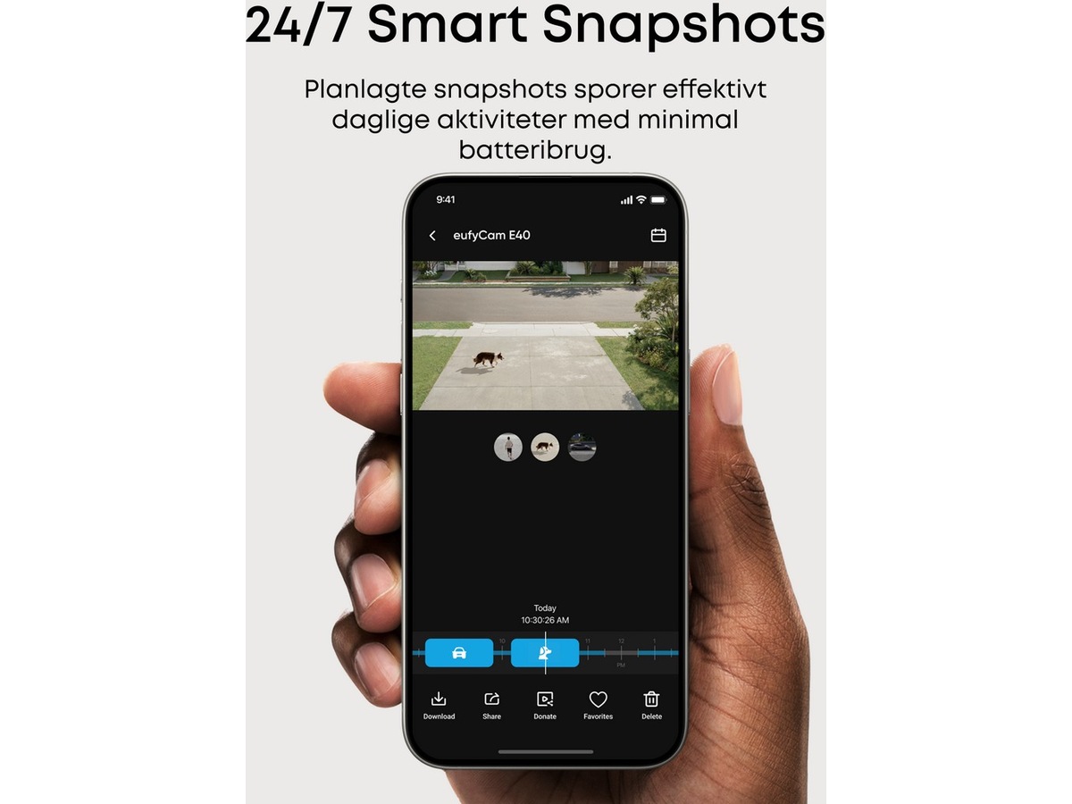 Eufy EufyCam 2x E40 sikkerhedskamera (HomeBase S380) Overvågningskameraer