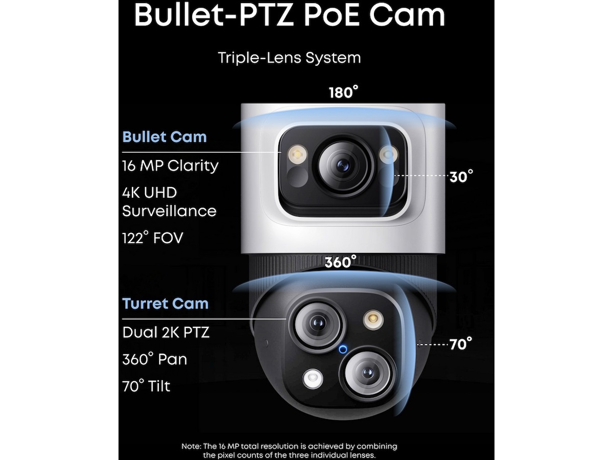 Eufy NVR Security System S4 overvågningssystem Overvågningskameraer