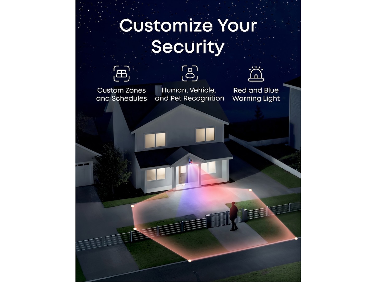 Eufy NVR Security System S4 Max 4-cam Overvågningskameraer